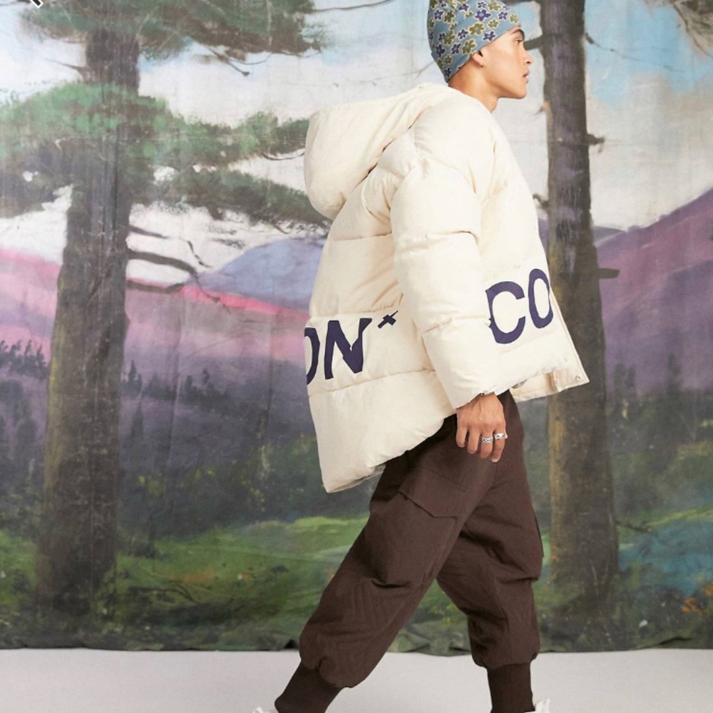 Collusion puffer jacket